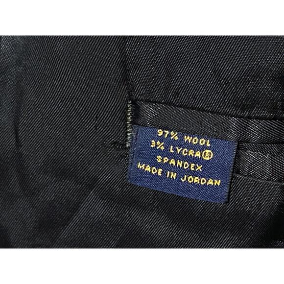 Brooks Brothers 346 Stretch Sport Coat Wool Lycra 2 Button Blazer Jacket Men 43R - Picture 9 of 11